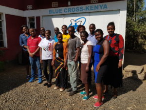 Blå Kors Kisumu team i Kenya