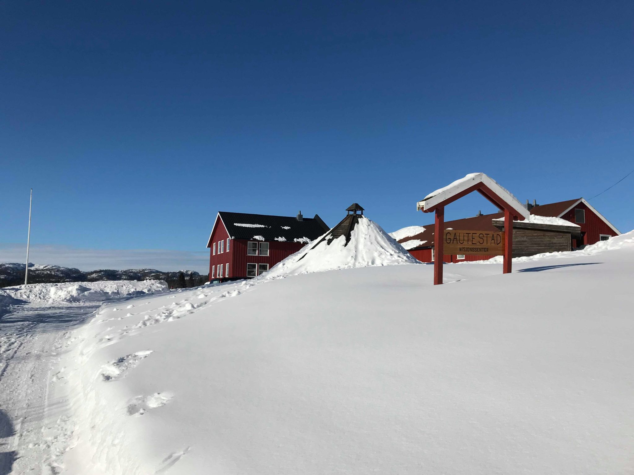 Bildet av vinteren på Gatuestad