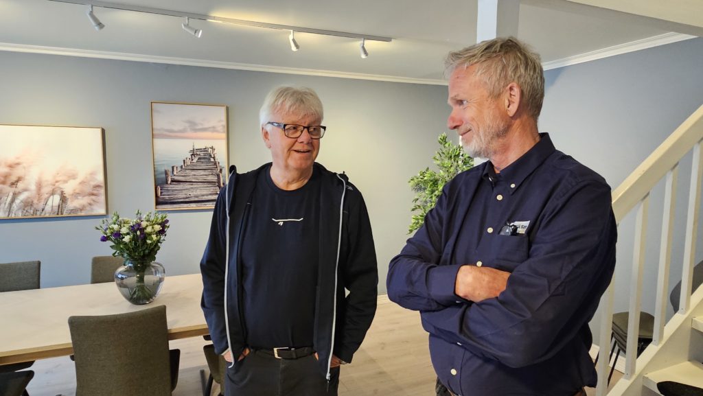 Blå Kors terapi og Arvid Solheim med Einar Hajum
